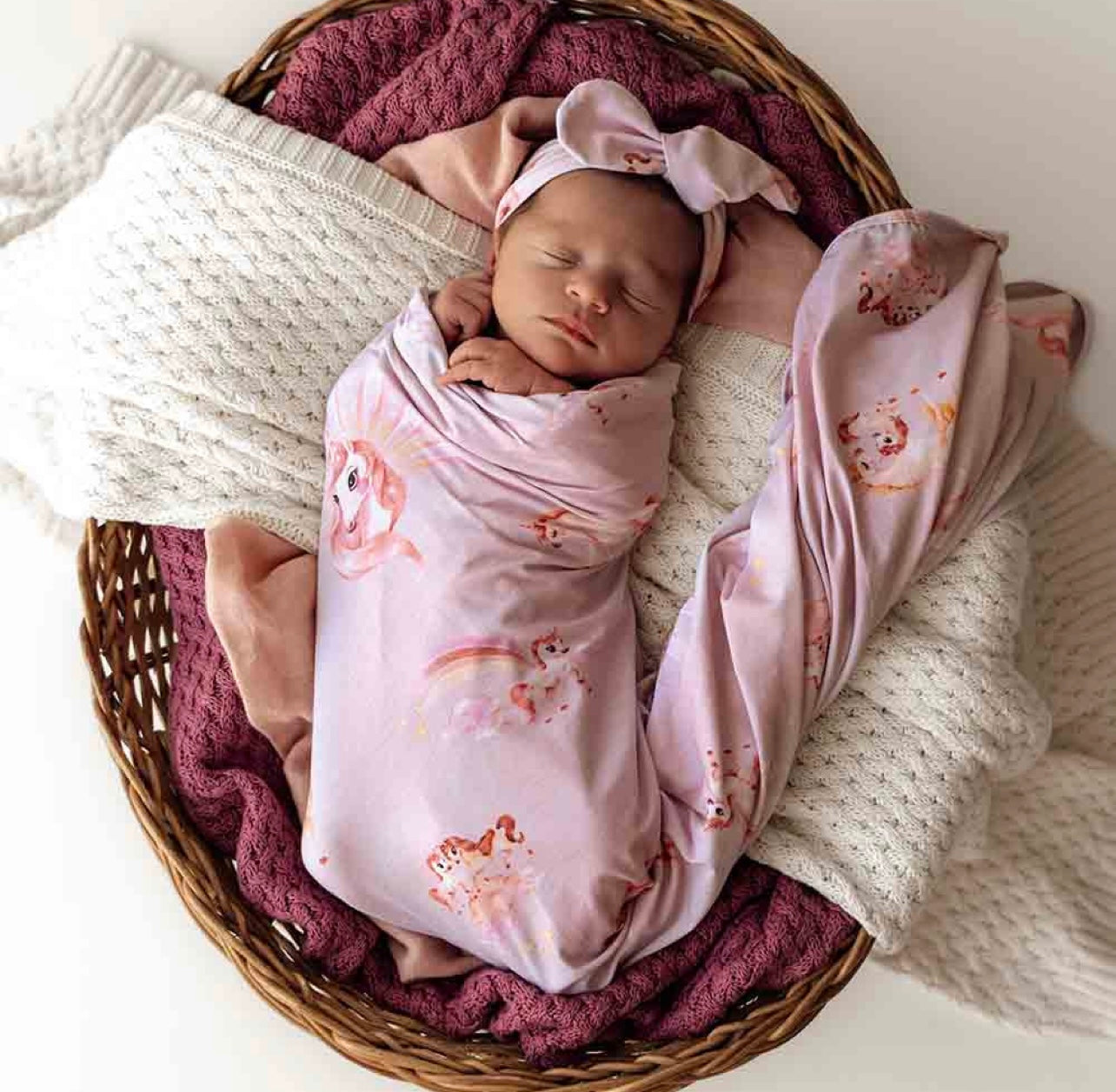 SH UNICORN JERSEY WRAP SET