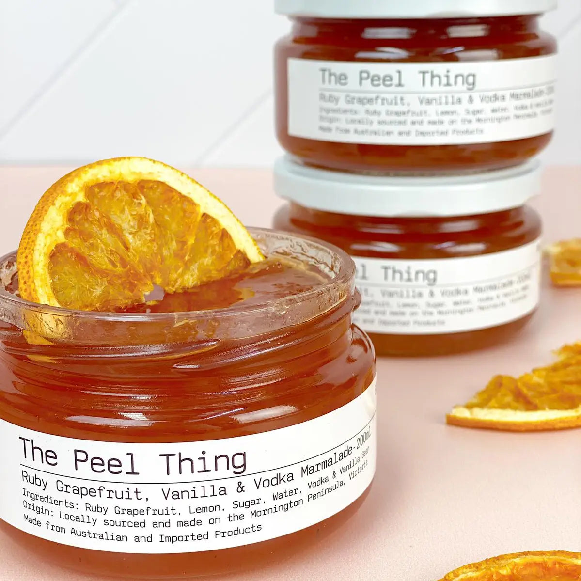 MARMALADE-RUBY GRAPEFRUIT & VODKA 200ML
