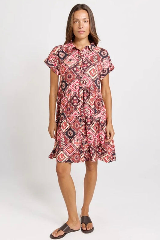 BETTY BASICS COPACABANA SHIFT DRESS