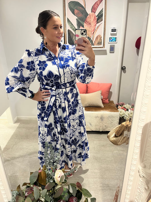 EMERY FLORAL MAXI DRESS