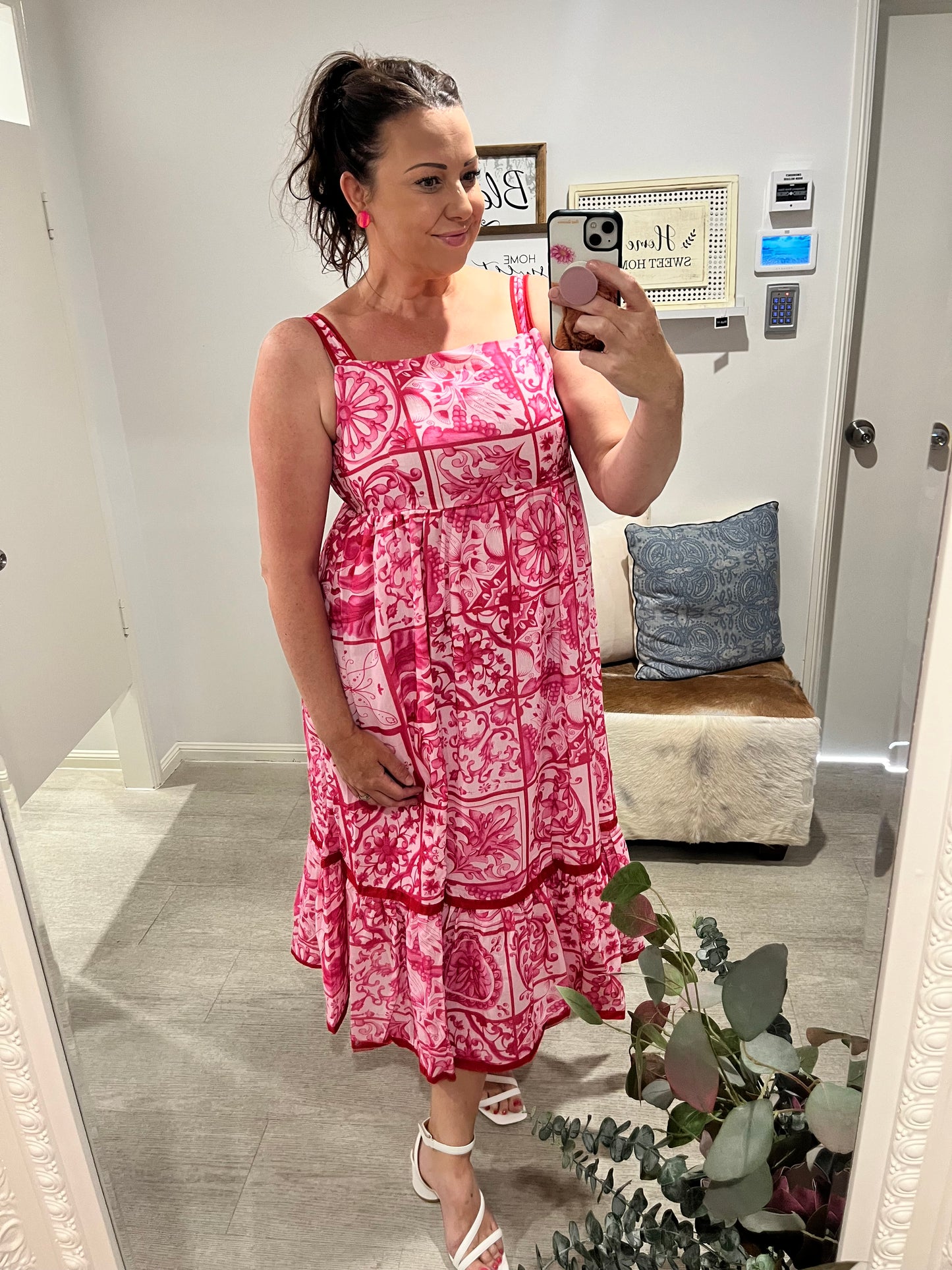 CALLAHAN DRESS PINK