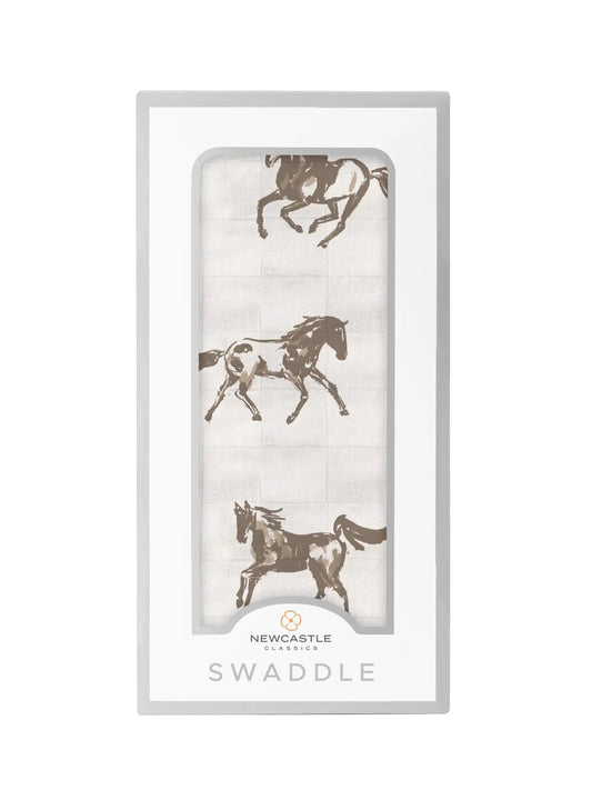SKU2057GLHS HORSES SWADDLE
