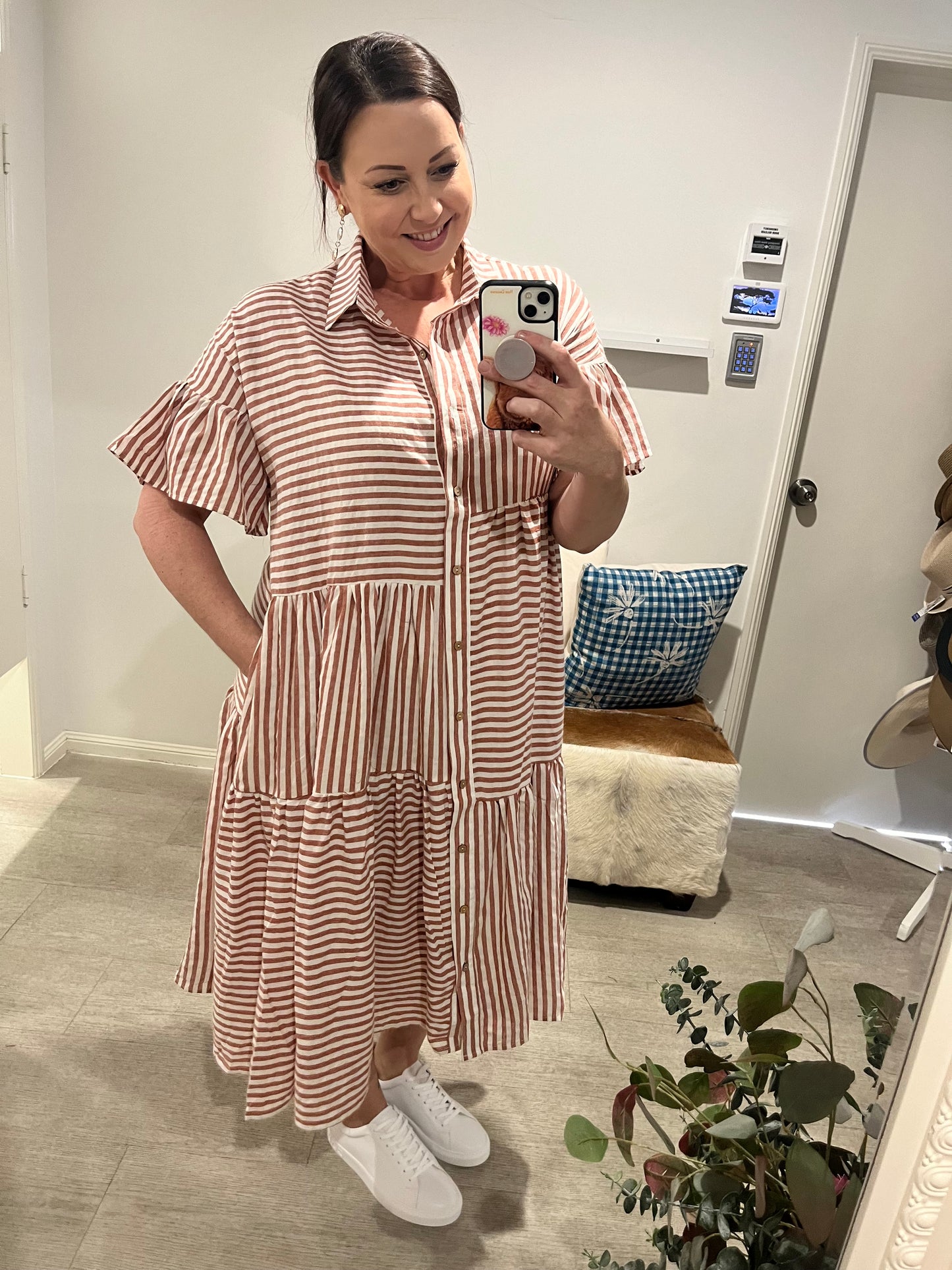 KATRINA STRIPE DRESS