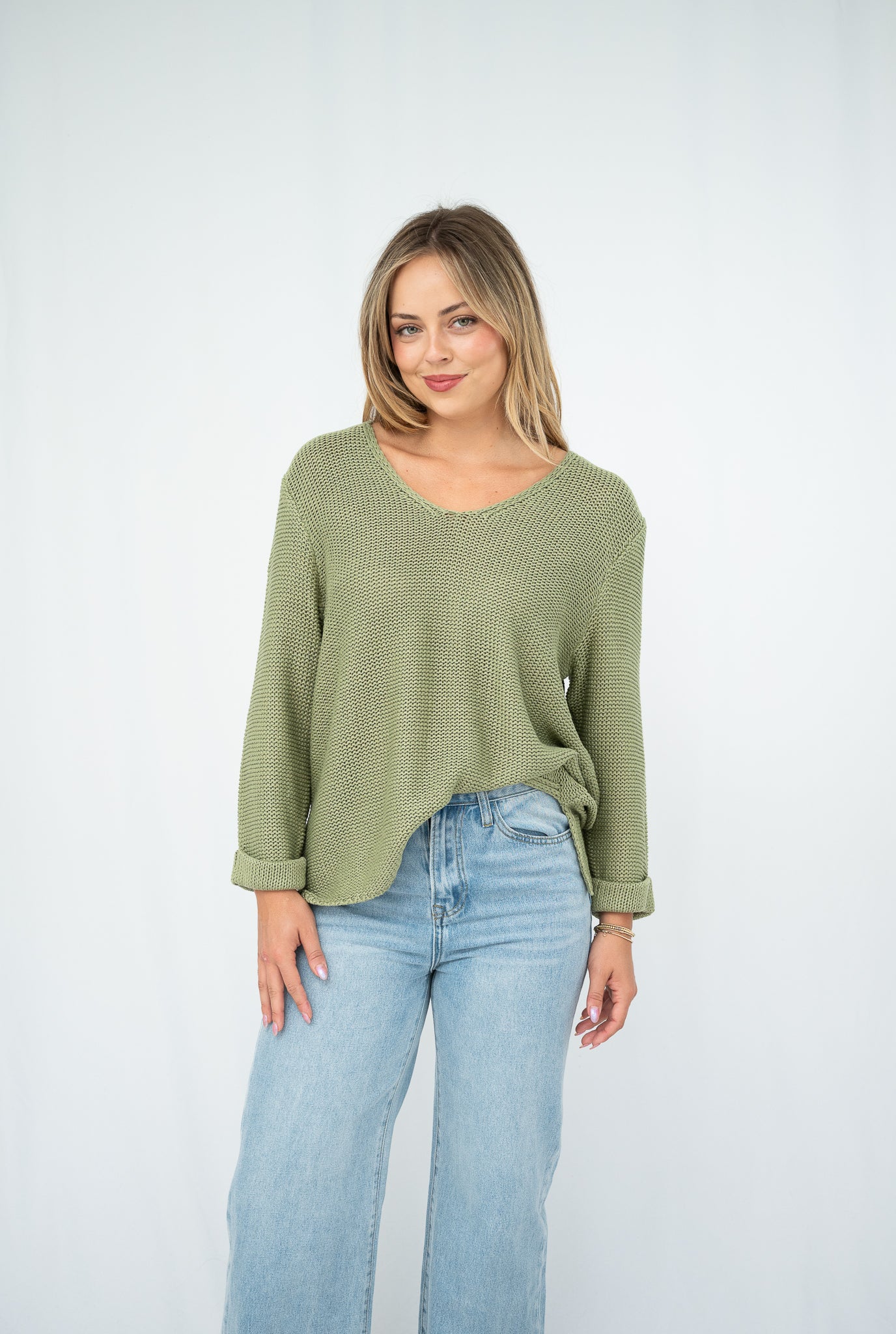 SILVER WISHES KNIT SAGE