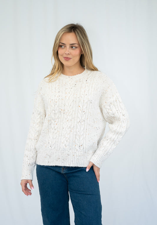 FRI AMARA KNIT WHITE