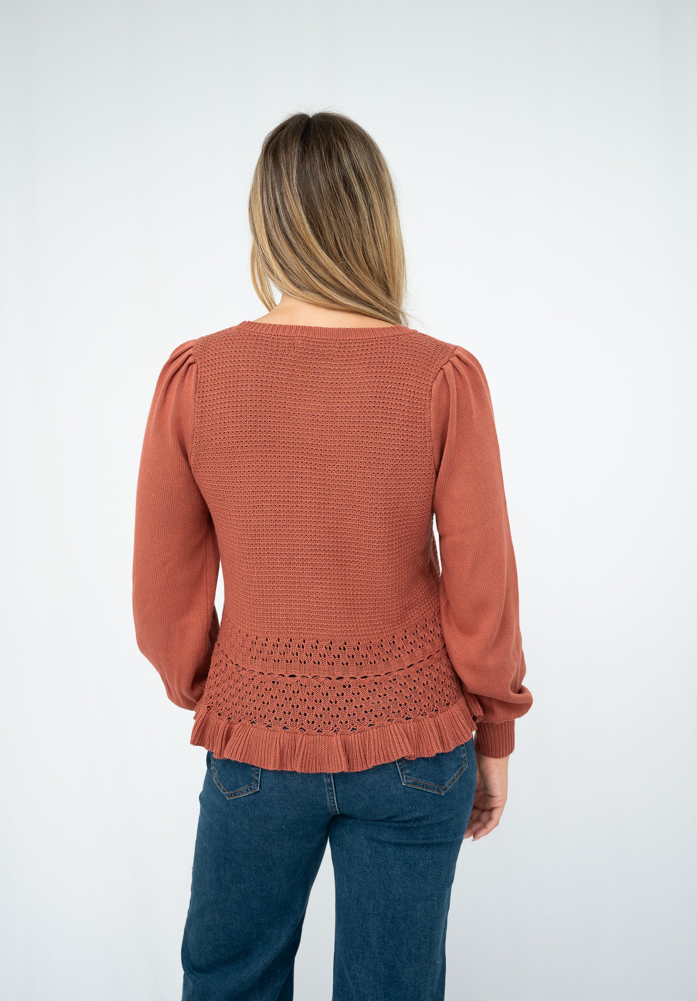 FRIA SARAH KNIT RUST