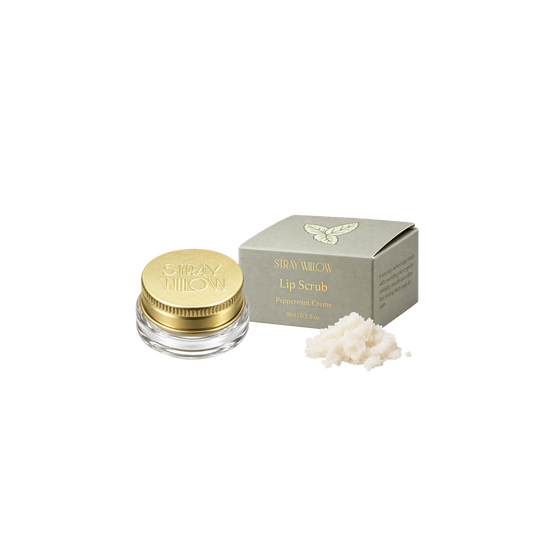 STRAY WILLOW LIP SCRUB - PEPPERMINT CREME