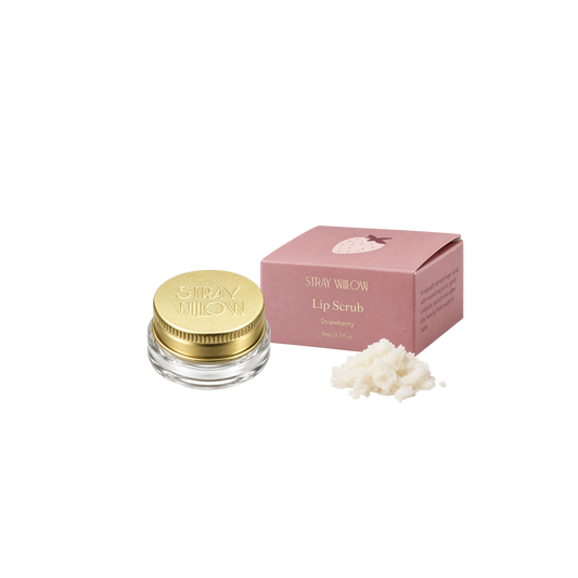 STRAY WILLOW LIP SCRUB - STRAWBERRY