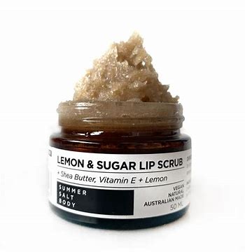 SSALT31091 LEMON LIP SCRUB