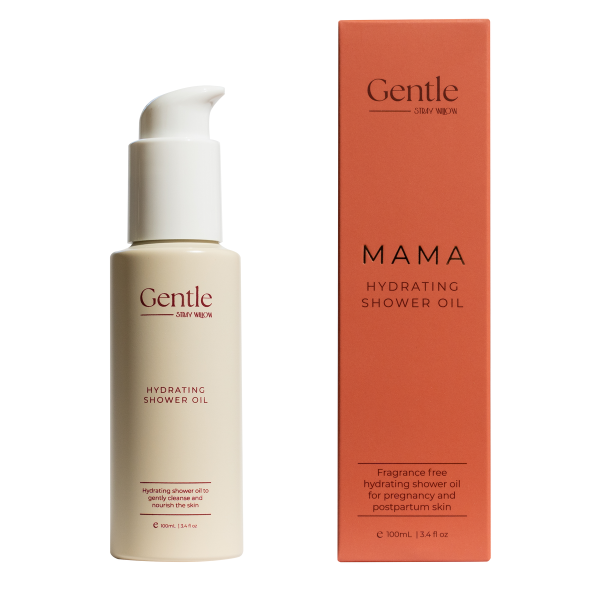 STRAY WILLOW GENTLE MAMA HYDRATING SHOWER OIL