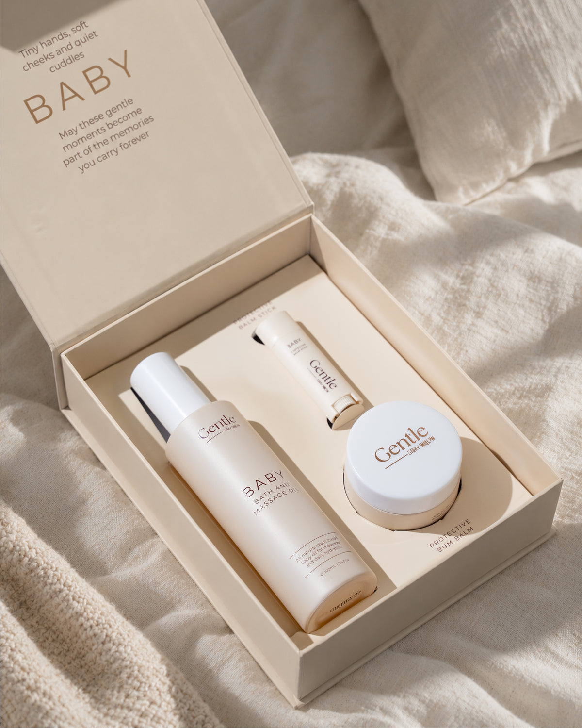 STRAY WILLOW GENTLE BABY CARE TRIO
