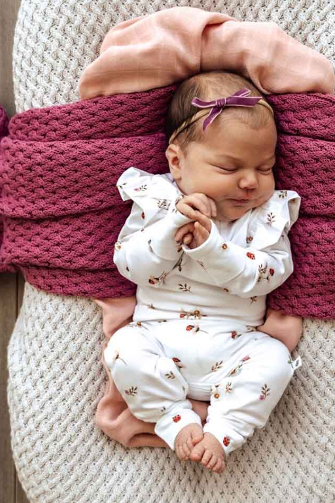 LADYBUG L/S GROWSUIT