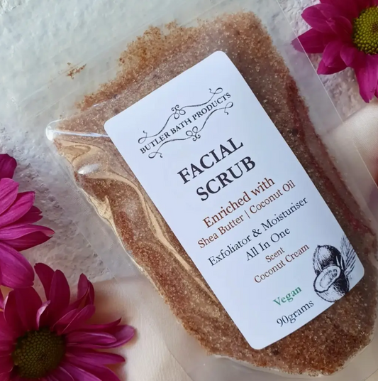 FACIAL SCRUB COCONUT CREAM