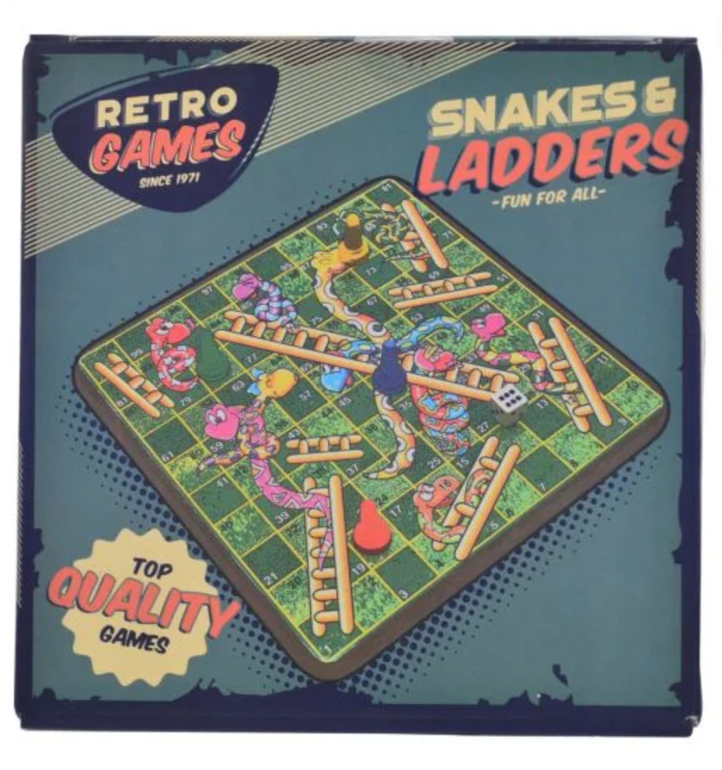 53291 RETRO SNAKES & LADDERS