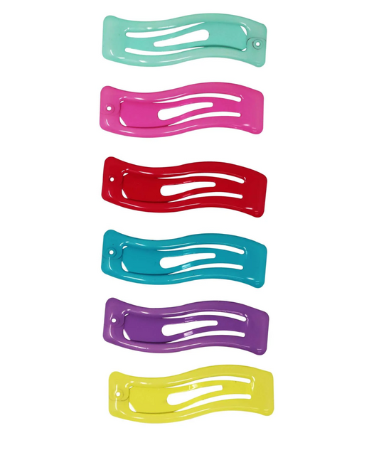 HCM112 RAINBOW HAIR CLIPS