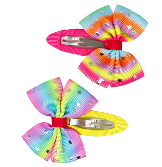 HCM118 RAINBOW HAIR CLIPS