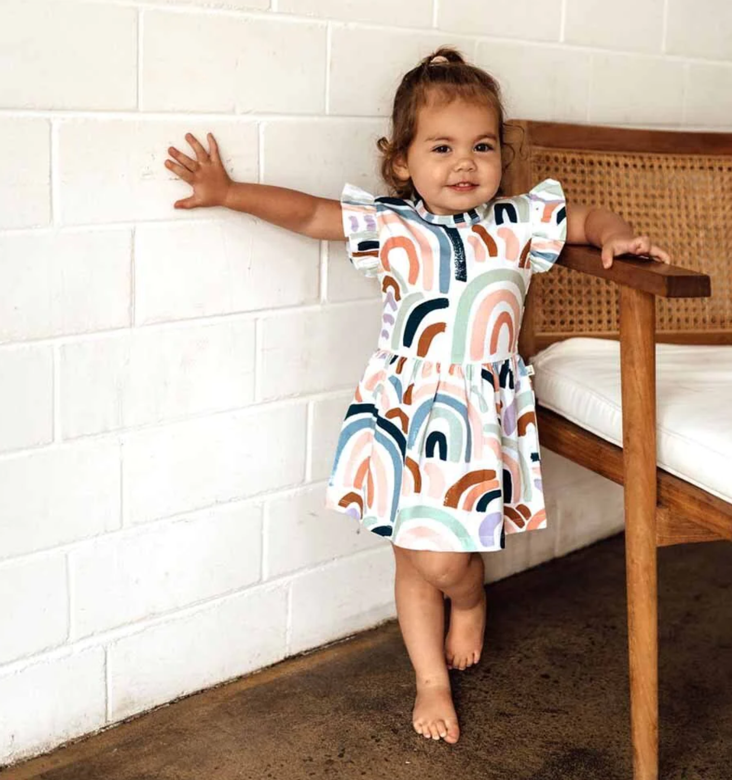 SNUGGLE RAINBOW DRESS