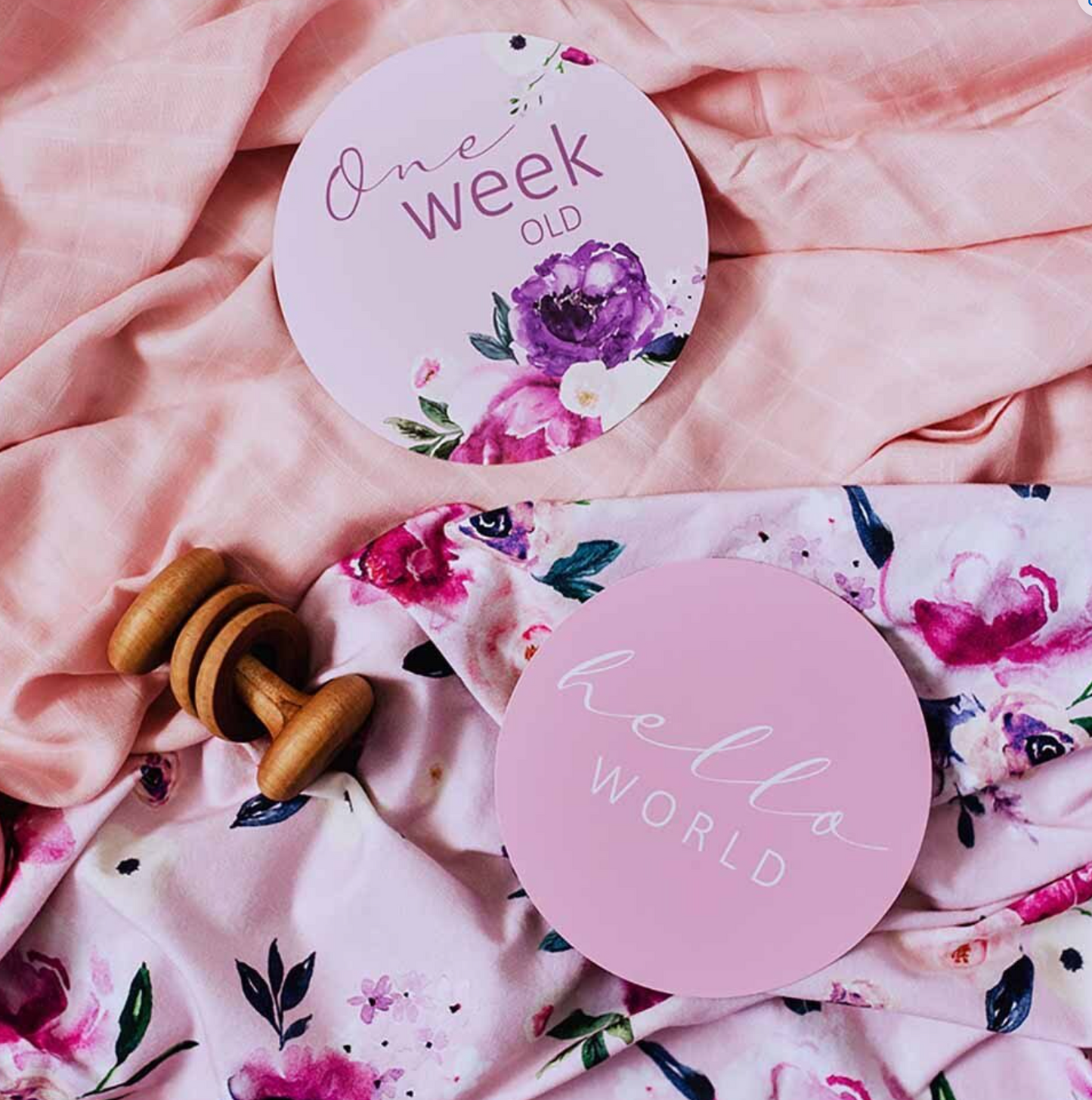MILESTONE CARDS BLOSSOM
