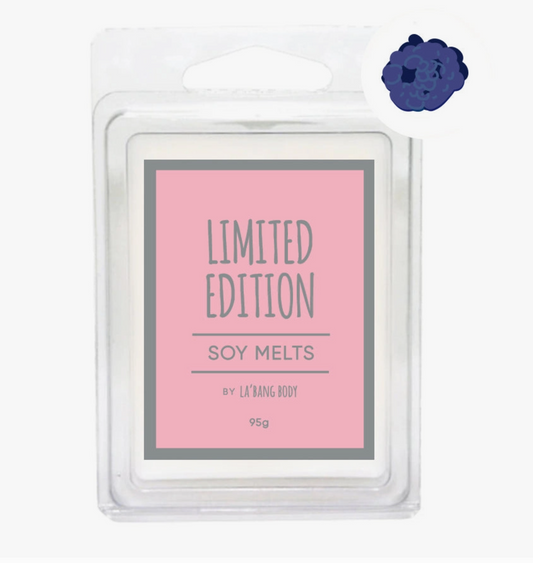 LA BANG SOY MELT BLK RASPBERRY