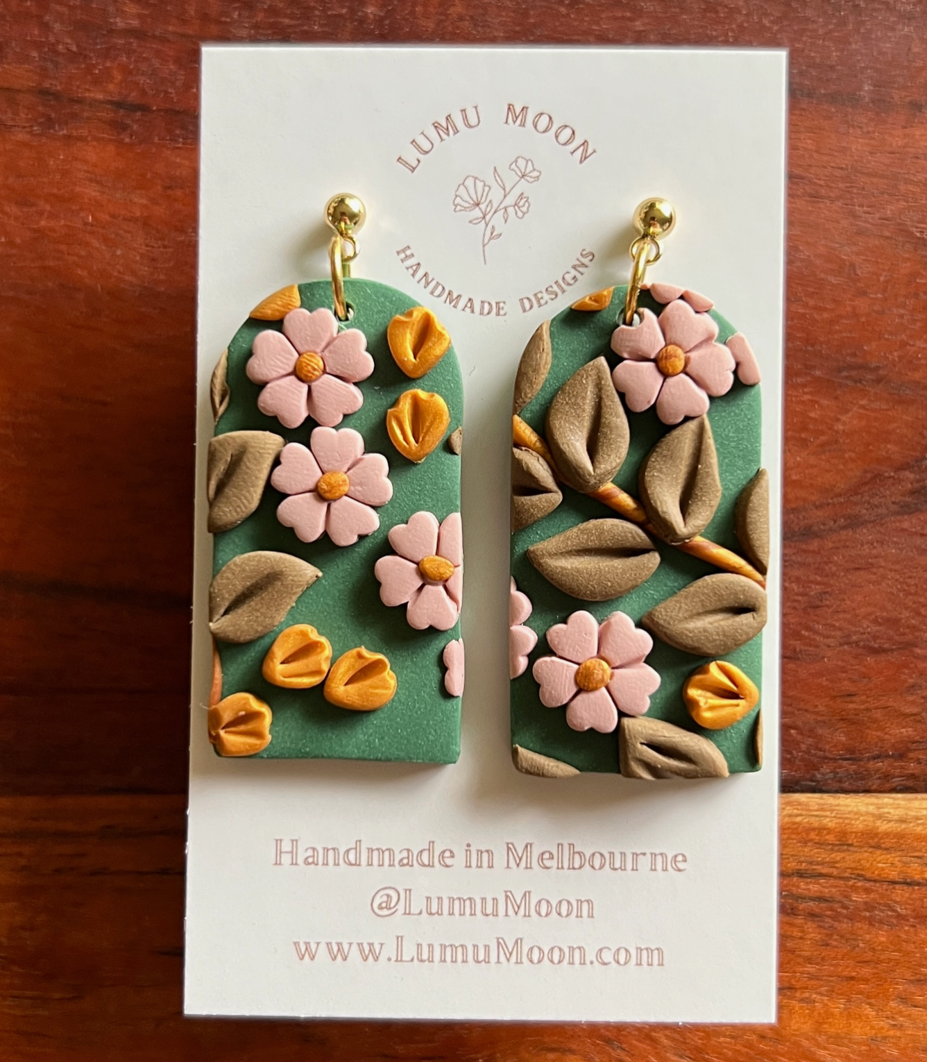 BLOSSOM EARRINGS SPRING ARCH