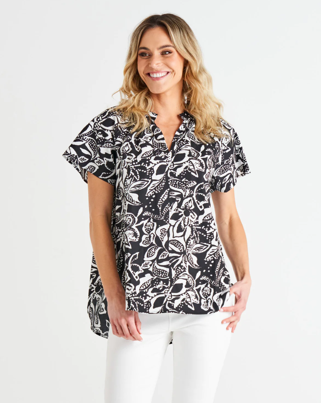BB8201FLOR VICTORIA BLOUSE