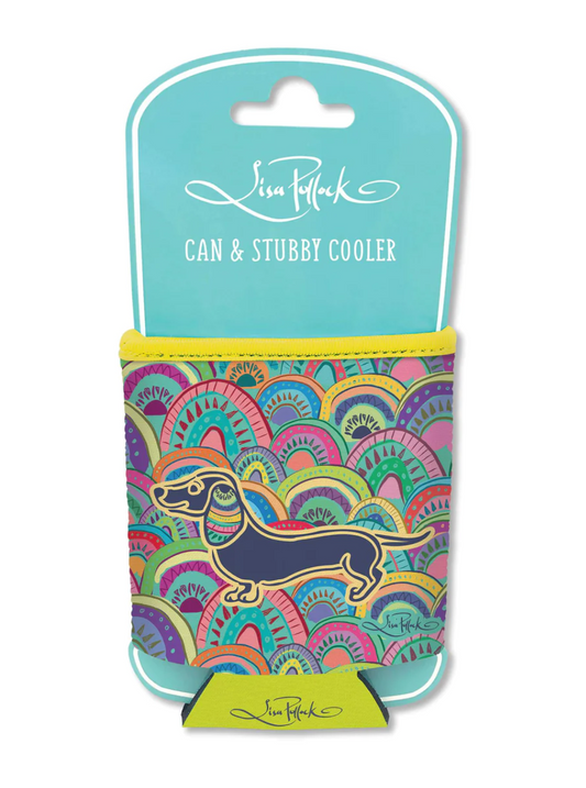 CSH26 STUBBY COOLER DACHSHUND