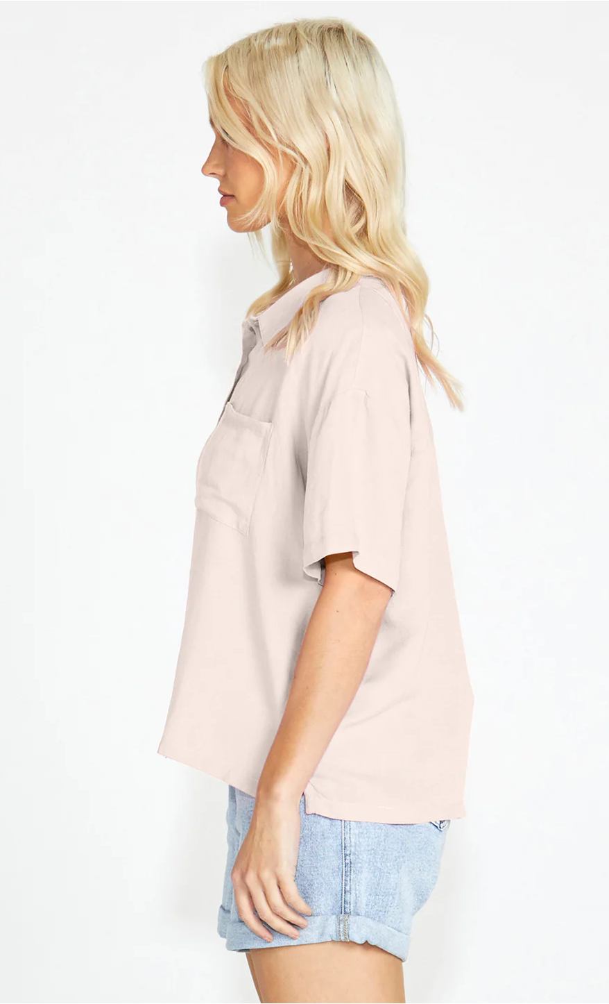 18109TWSSBLUSH SELENA SHIRT