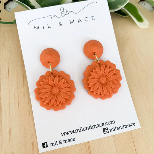 MM5164 FLOWER EARRINGS