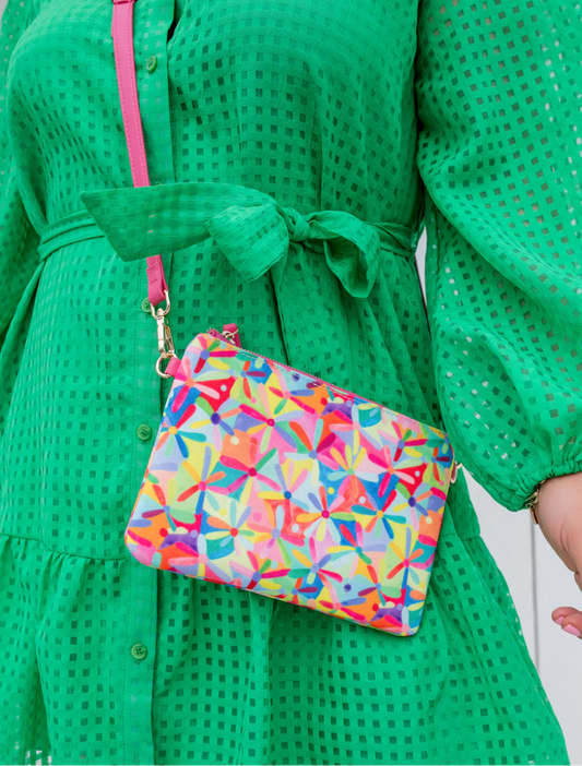 LDD-LCB-057 LG CROSSBODY DAISY