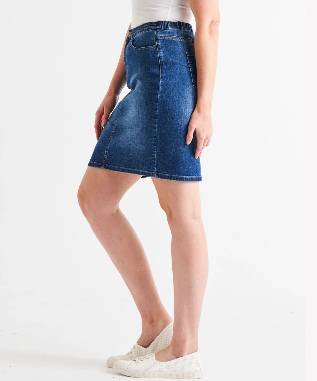 BB8235IND NALA DENIM SKIRT