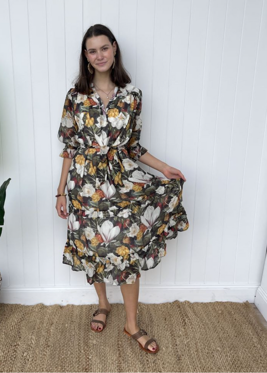 PC2136 KIM MIDI DRESS