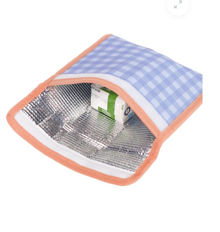 MSB01LG GINGHAM SNACK BAG