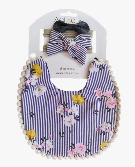 A22_RBBPE PENNY BIB & BOW SET