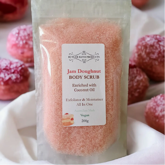 BODY SCRUB JAM DOUGHNUT
