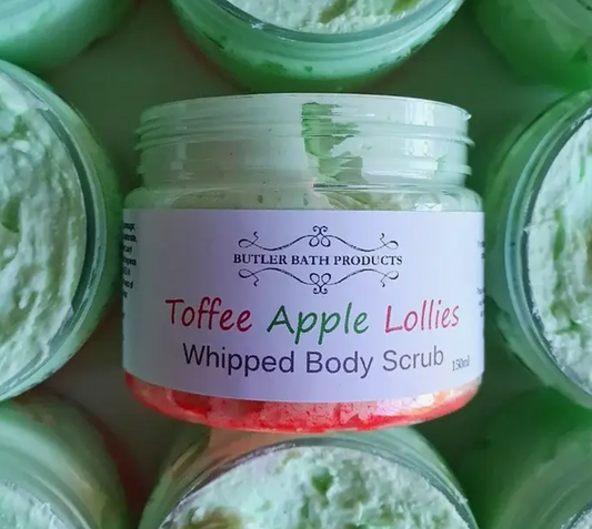 WHIPPED BODY SCRUB TOFFE APPLE