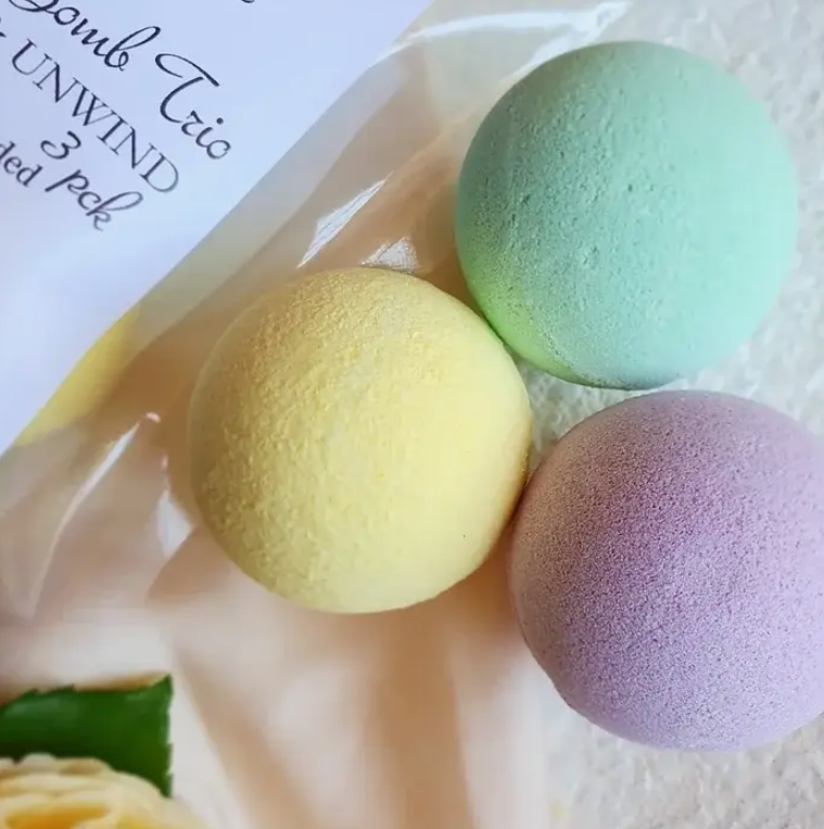 BATH BOMB TRIO 3 PACK