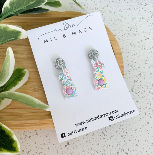 MM6776 EASTER FLORAL EARRINGS