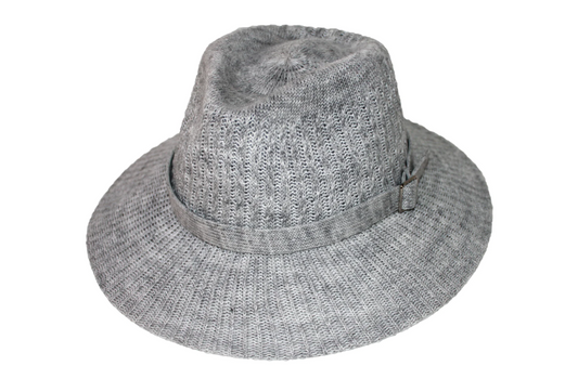 RL653GREY BRANDIE FEDORA