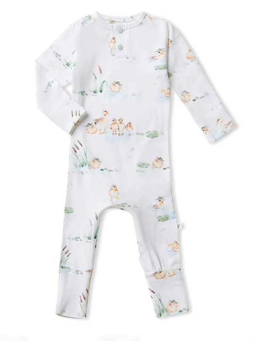 DUCK POND L/S BODYSUIT