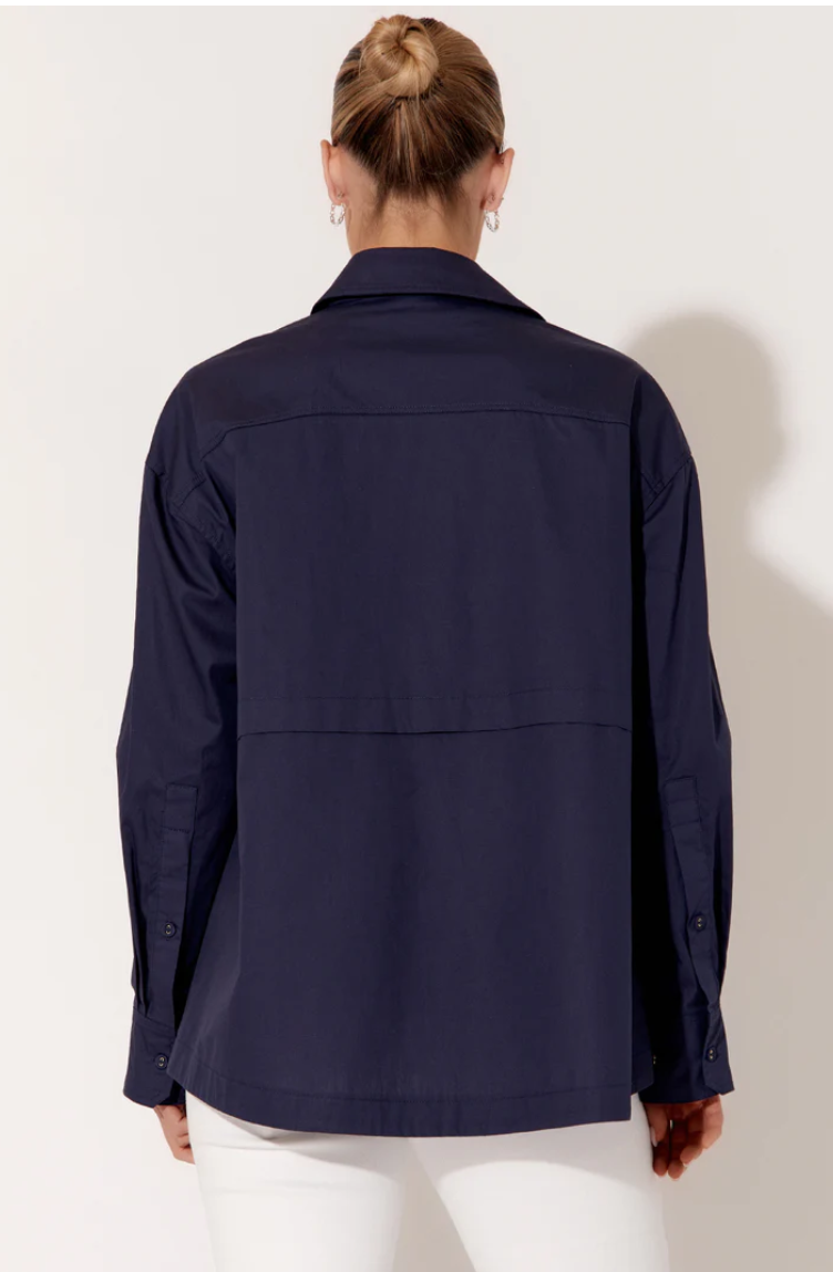 AJD-1420NAVY AMBLER SHIRT