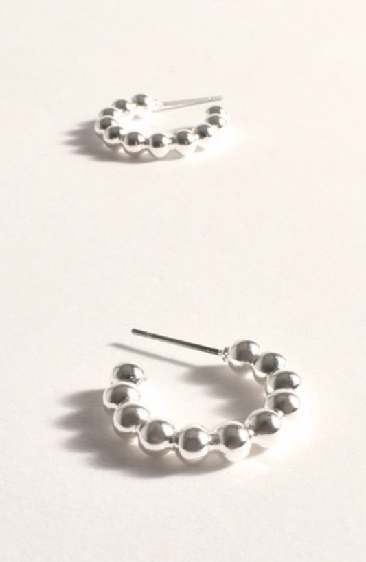AED-3871SILV ADORNE EARRINGS
