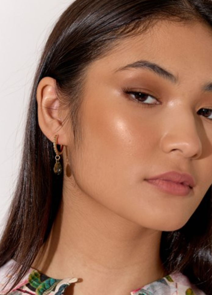 AED-3837GREE ADORNE EARRINGS
