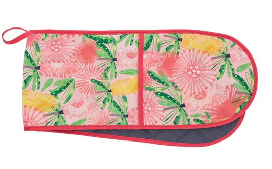 18111 PINK BANKSIA OVERN MITT