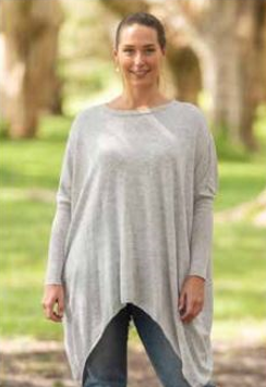 K1606GREY BRAXTON SWEATER