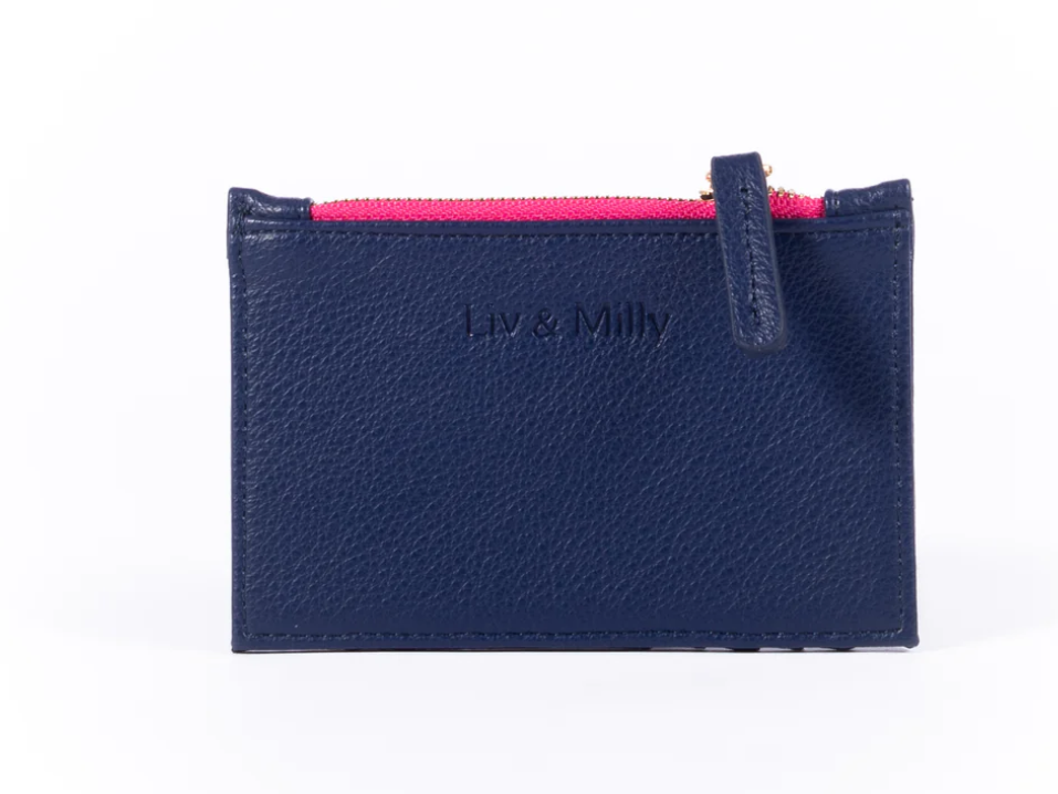 LIV & MILLY CARD WALLET NAVY