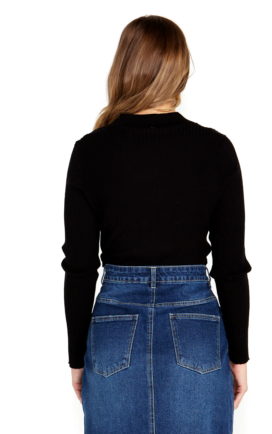 TALANA COLLARED KNIT