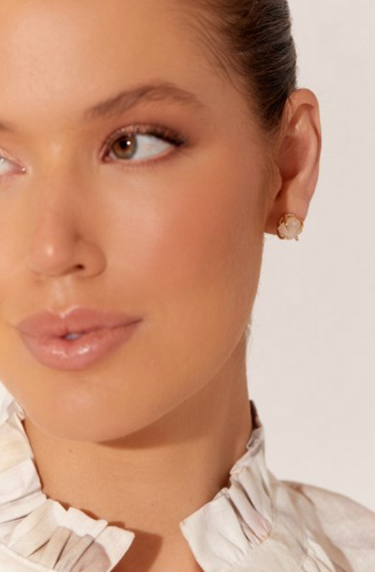 AED-3672PINKGOLD ADORNE EARRINGS