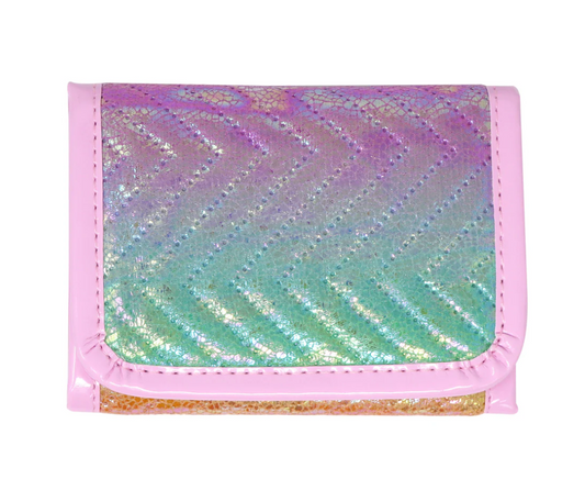 PINK POPPY UNICORN QUILTED RAINBOW WALLET