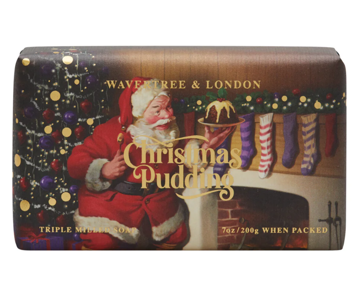 WAVERTREE CHRISTMAS PUDDING SOAP 200G
