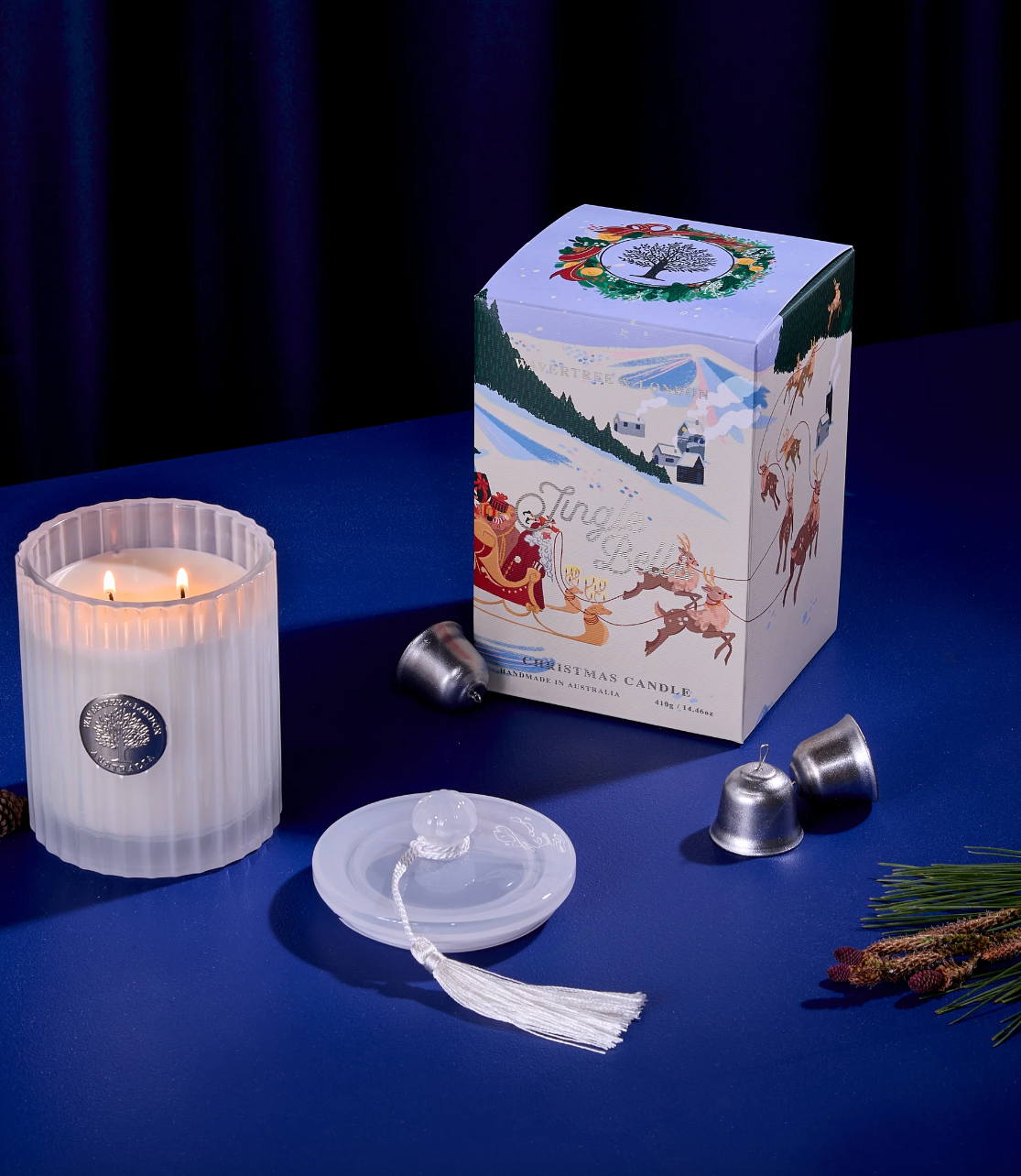 WAVERTREE JINGLE BELLS CANDLE 410G